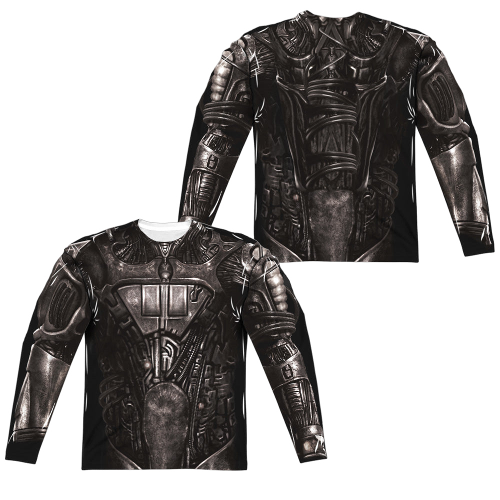 Star Trek The Next Generation Borg Costume (Front/Back Print) - Men's All-Over Print Long Sleeve Men's All-Over Print Long Sleeve Star Trek The Next Generation