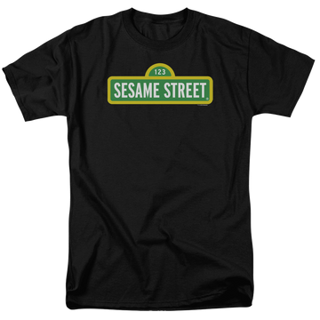 Sesame Street Logo - Men's Regular Fit T-Shirt Men's Regular Fit T-Shirt Sesame Street