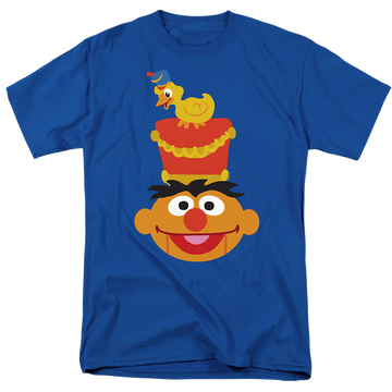 Sesame Street Christmas Nutcracker Ernie - Men's Regular Fit T-Shirt Men's Regular Fit T-Shirt Sesame Street