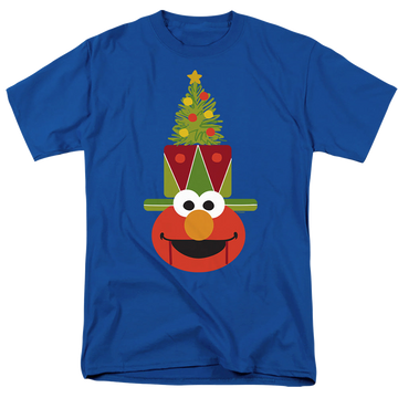 Sesame Street Christmas Nutcracker Elmo - Men's Regular Fit T-Shirt Men's Regular Fit T-Shirt Sesame Street