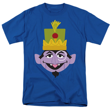 Sesame Street Christmas Nutcracker Count - Men's Regular Fit T-Shirt Men's Regular Fit T-Shirt Sesame Street