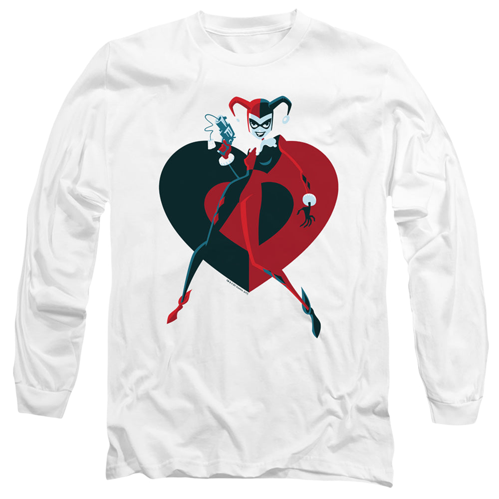Harley Quinn Harley Heart - Men's Long Sleeve T-Shirt Men's Long Sleeve T-Shirt Harley Quinn