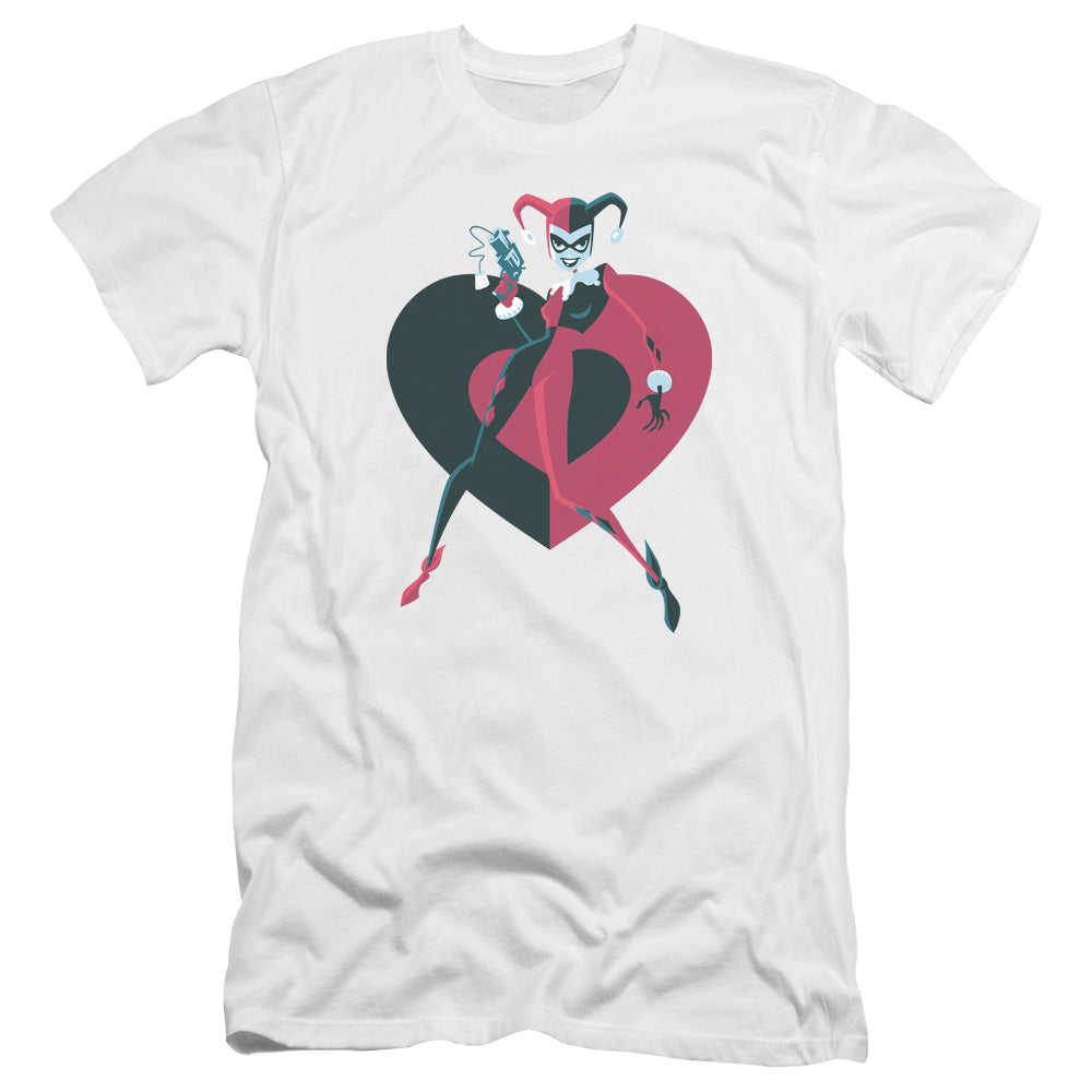 Harley Quinn Harley Heart - Men's Premium Slim Fit T-Shirt Men's Premium Slim Fit T-Shirt Harley Quinn