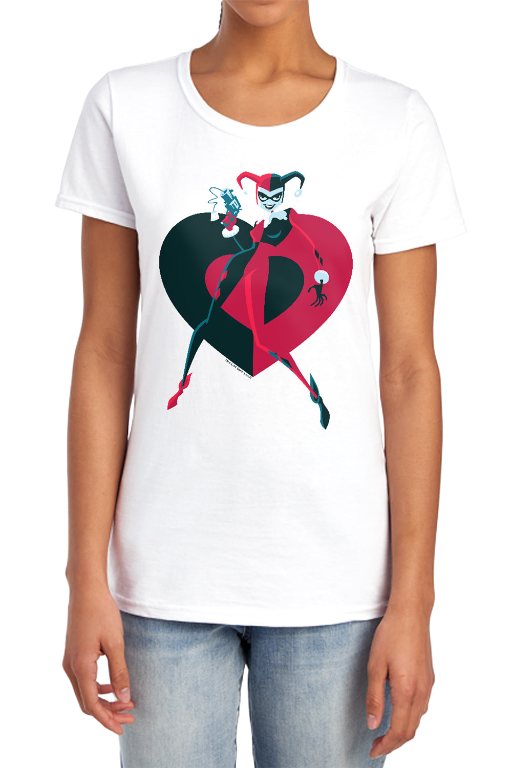 Harley Quinn Harley Heart - Women's T-Shirt Women's T-Shirt Harley Quinn