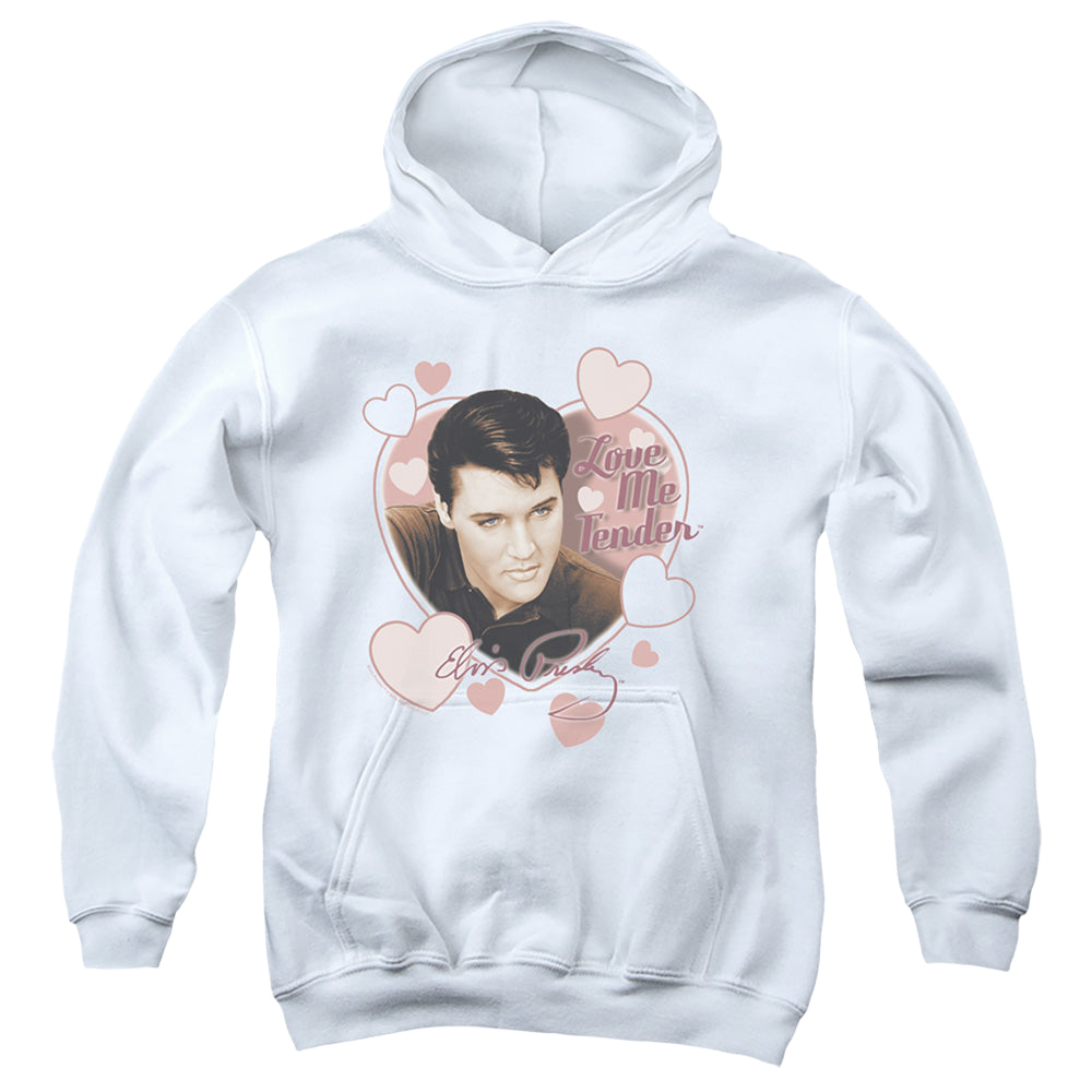 Elvis Presley Love Me Tender - Youth Hoodie Youth Hoodie (Ages 8-12) Elvis Presley