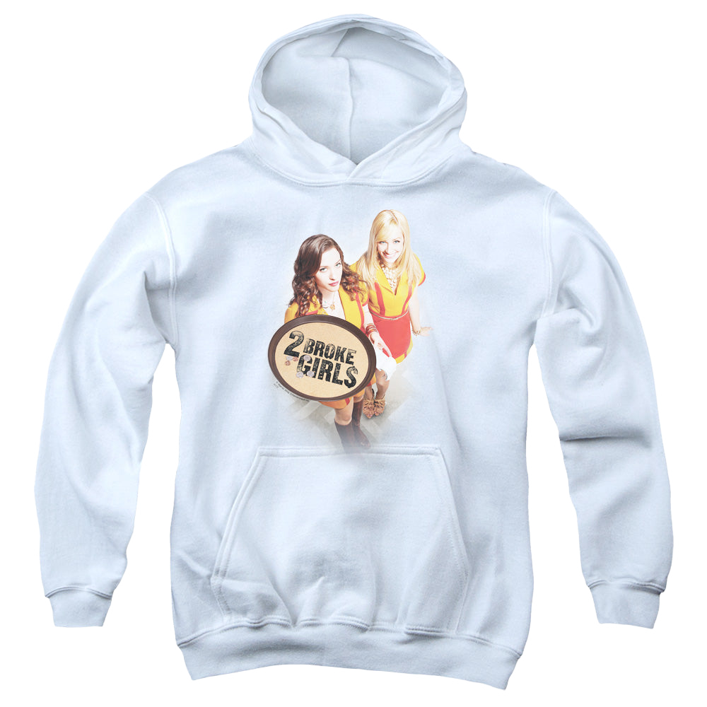 2 Broke Girls Tips Really - Youth Hoodie Youth Hoodie (Ages 8-12) 2 Broke Girls