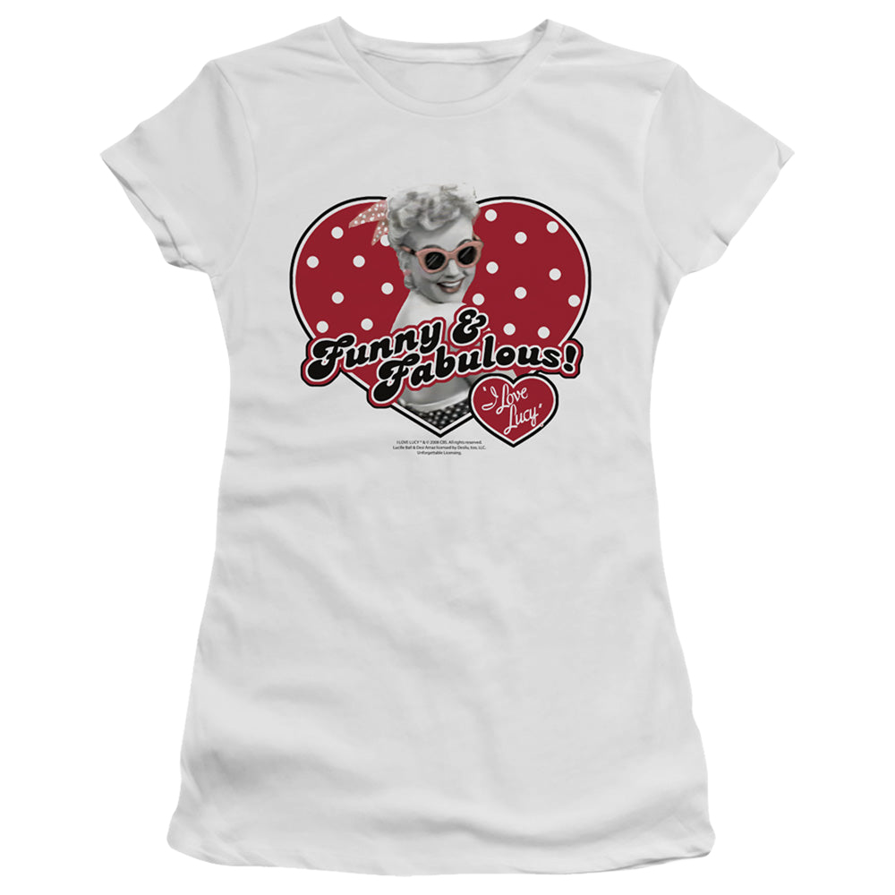 I Love Lucy Funny & Fabulous - Juniors T-Shirt Juniors T-Shirt I Love Lucy