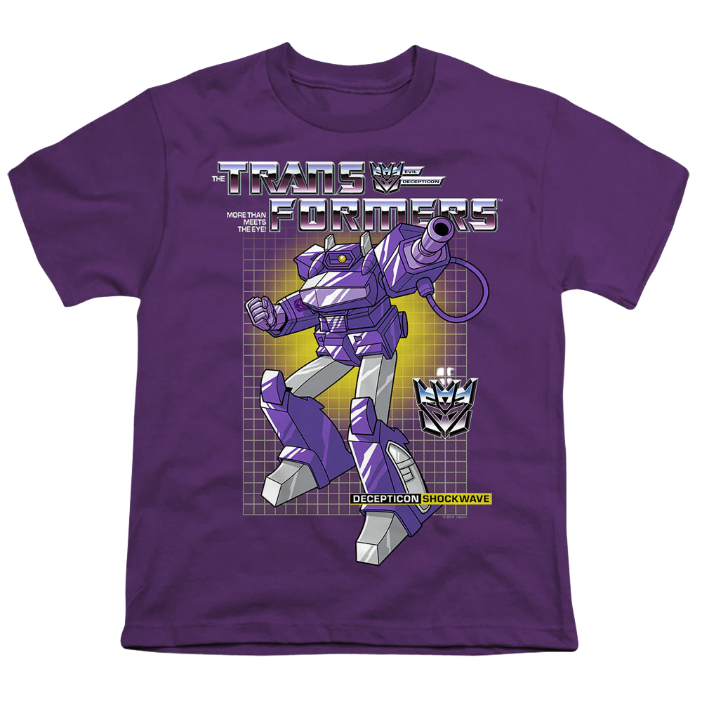Transformers Shockwave - Youth T-Shirt Youth T-Shirt (Ages 8-12) Transformers