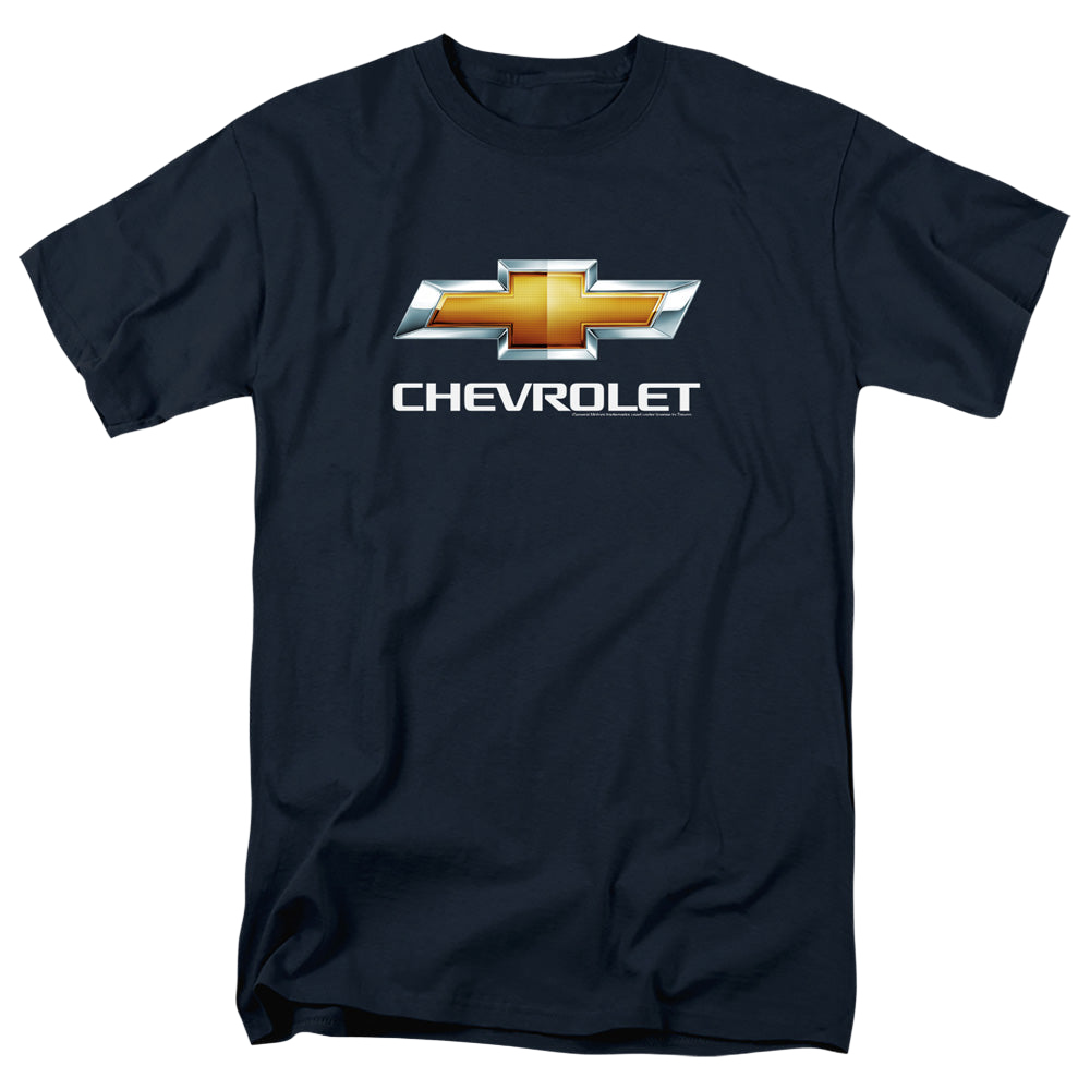 Chevrolet Chevy Bowtie Stacked - Men's Regular Fit T-Shirt Men's Regular Fit T-Shirt Chevrolet
