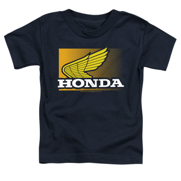 Navy toddler t-shirt with Honda Wing Gradient graphic