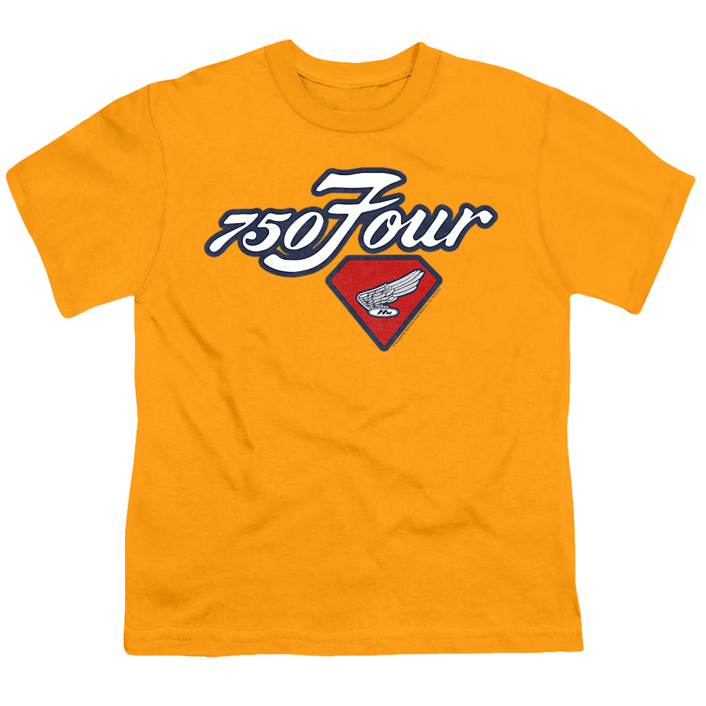 Honda 750 Four Emblem - Youth T-Shirt Youth T-Shirt (Ages 8-12) Honda