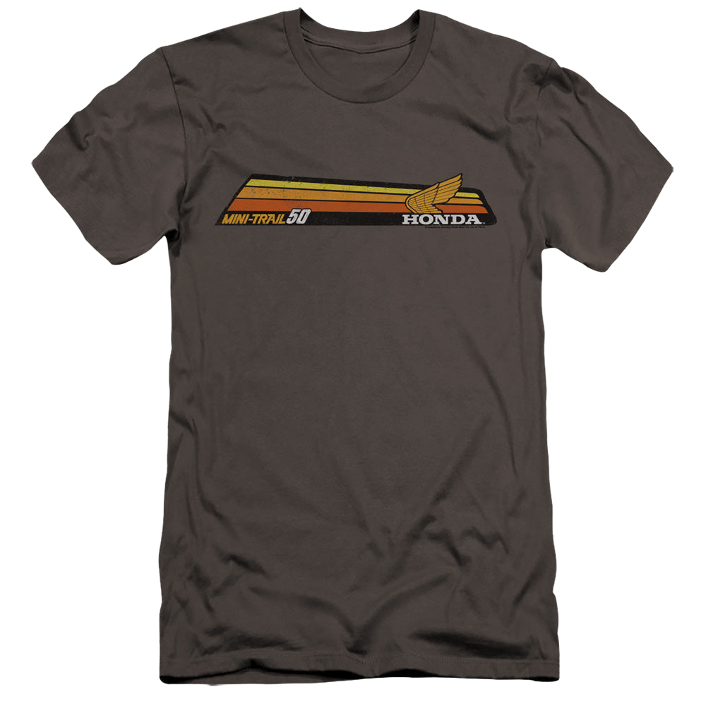 Honda Mini-Trail 50 Stripe - Men's Premium Slim Fit T-Shirt Men's Premium Slim Fit T-Shirt Honda