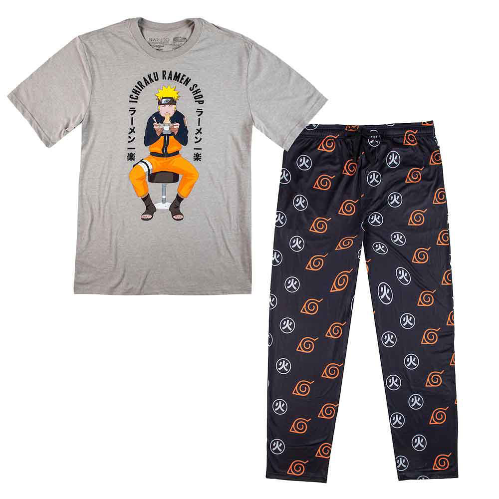 Naruto Ichiraku Ramen T shirt and Pajama Pants Sons of Gotham