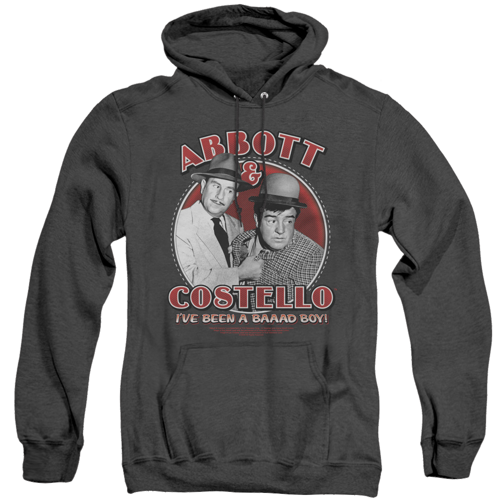 Abbott & Costello Bad Boy - Heather Pullover Hoodie Heather Pullover Hoodie Abbott and Costello