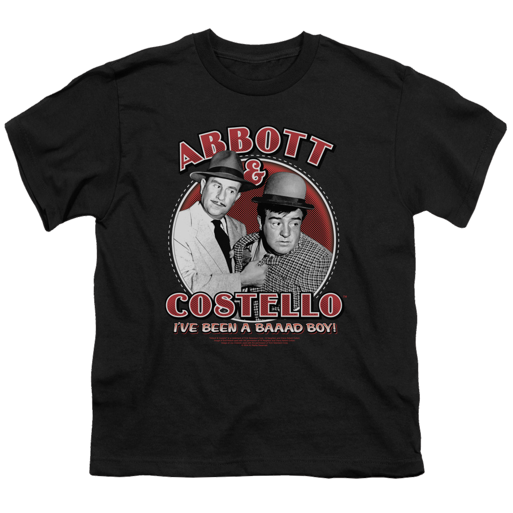 Abbott and Costello Bad Boy - Youth T-Shirt (Ages 8-12) Youth T-Shirt (Ages 8-12) Abbott and Costello