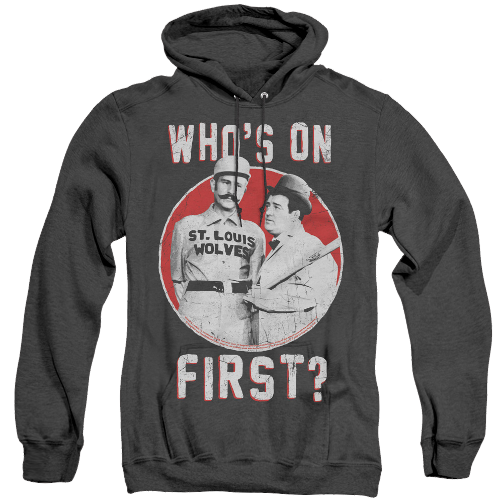 Abbott & Costello First - Heather Pullover Hoodie Heather Pullover Hoodie Abbott and Costello