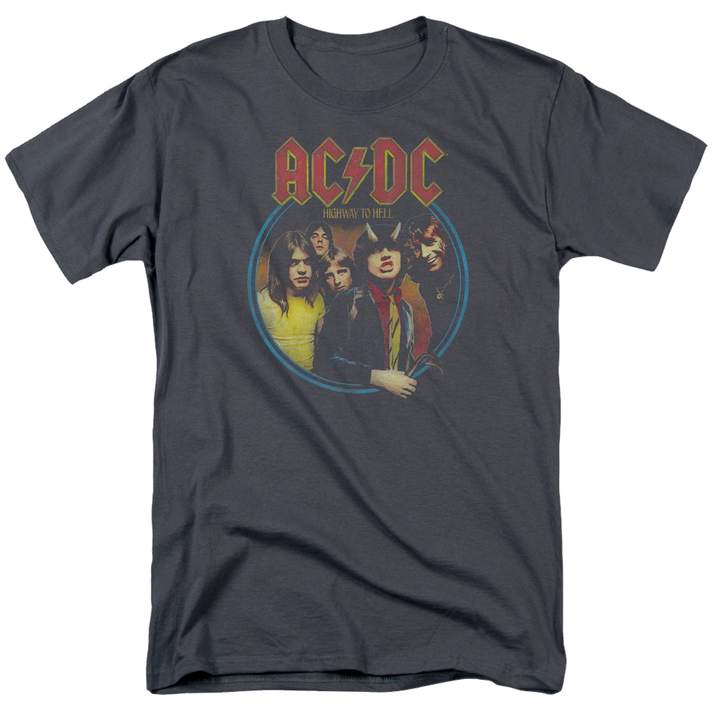 AC/DC Highway To Hell - Men's Regular Fit T-Shirt Men's Regular Fit T-Shirt ACDC