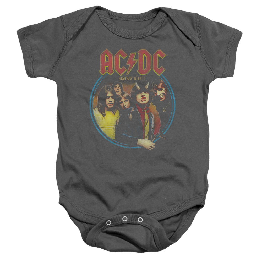 AC/DC Highway To Hell - Baby Bodysuit Baby Bodysuit ACDC