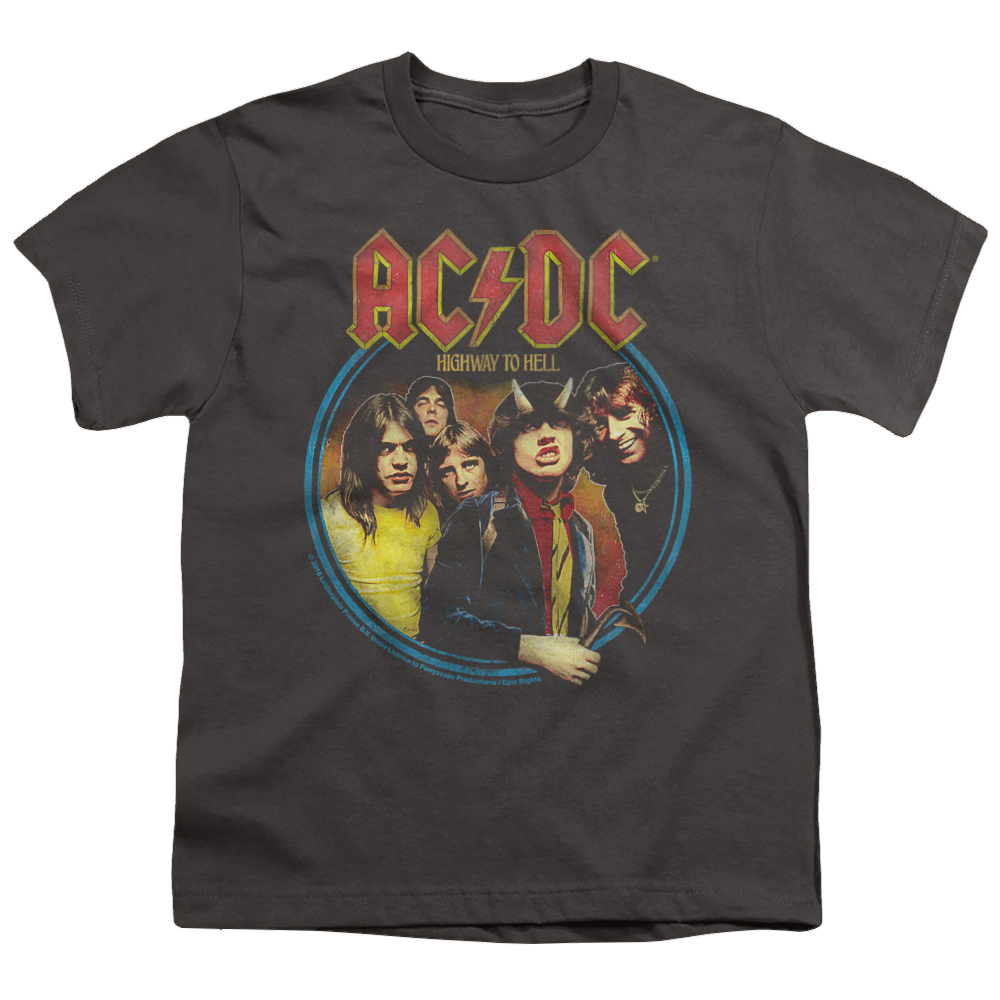 AC/DC Highway To Hell - Youth T-Shirt (Ages 8-12) Youth T-Shirt (Ages 8-12) ACDC