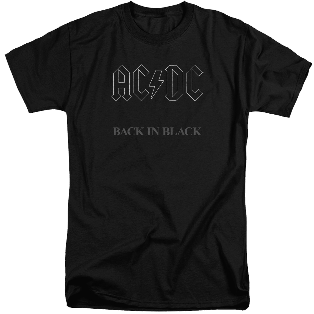 AC/DC Back In Black - Men's Tall Fit T-Shirt Men's Tall Fit T-Shirt ACDC