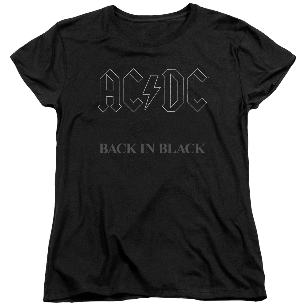 AC/DC Back In Black - Women's T-Shirt Women's T-Shirt ACDC