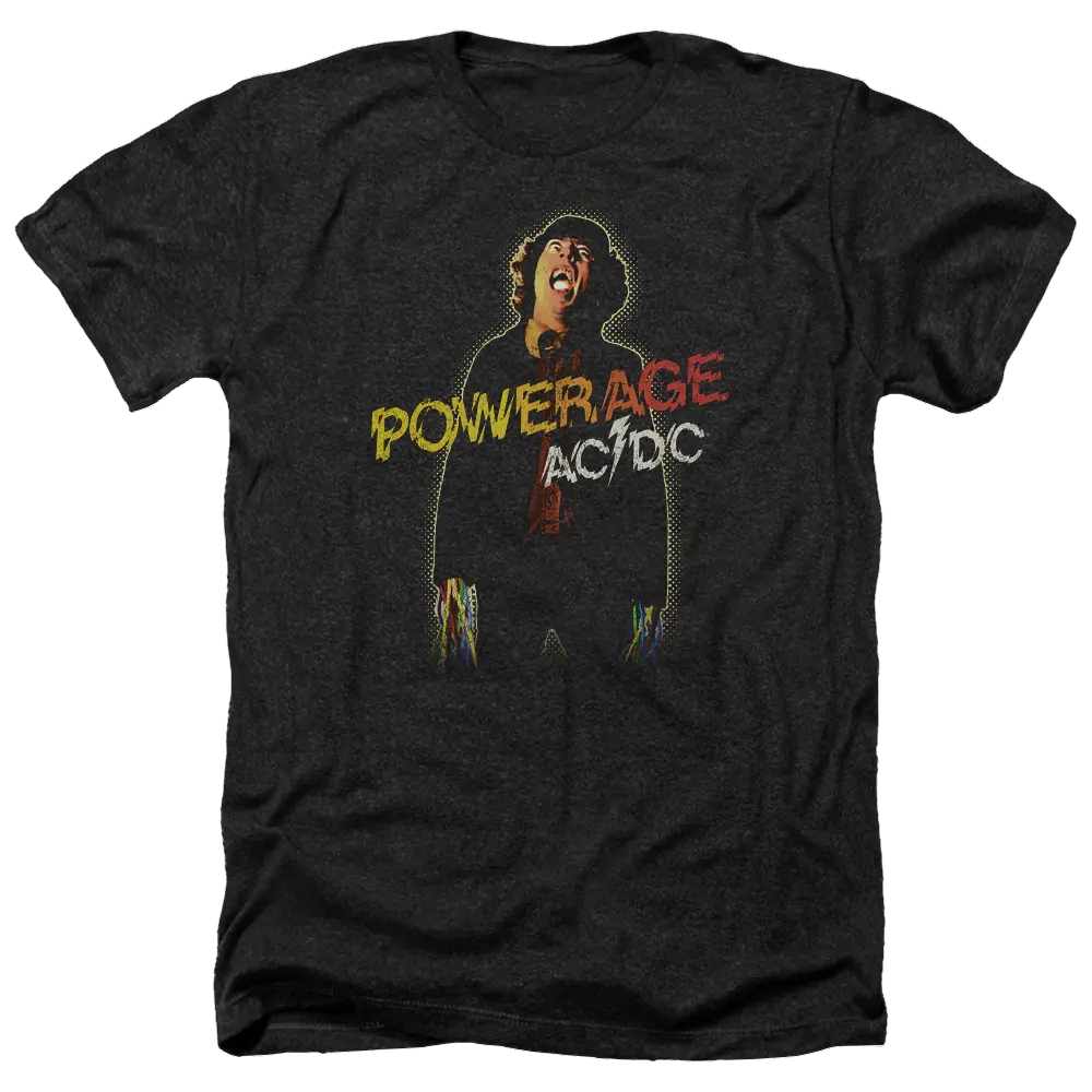 AC/DC Powerage - Men's Heather T-Shirt ACDC