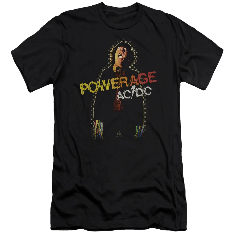 AC/DC Powerage - Men's Premium Slim Fit T-Shirt ACDC