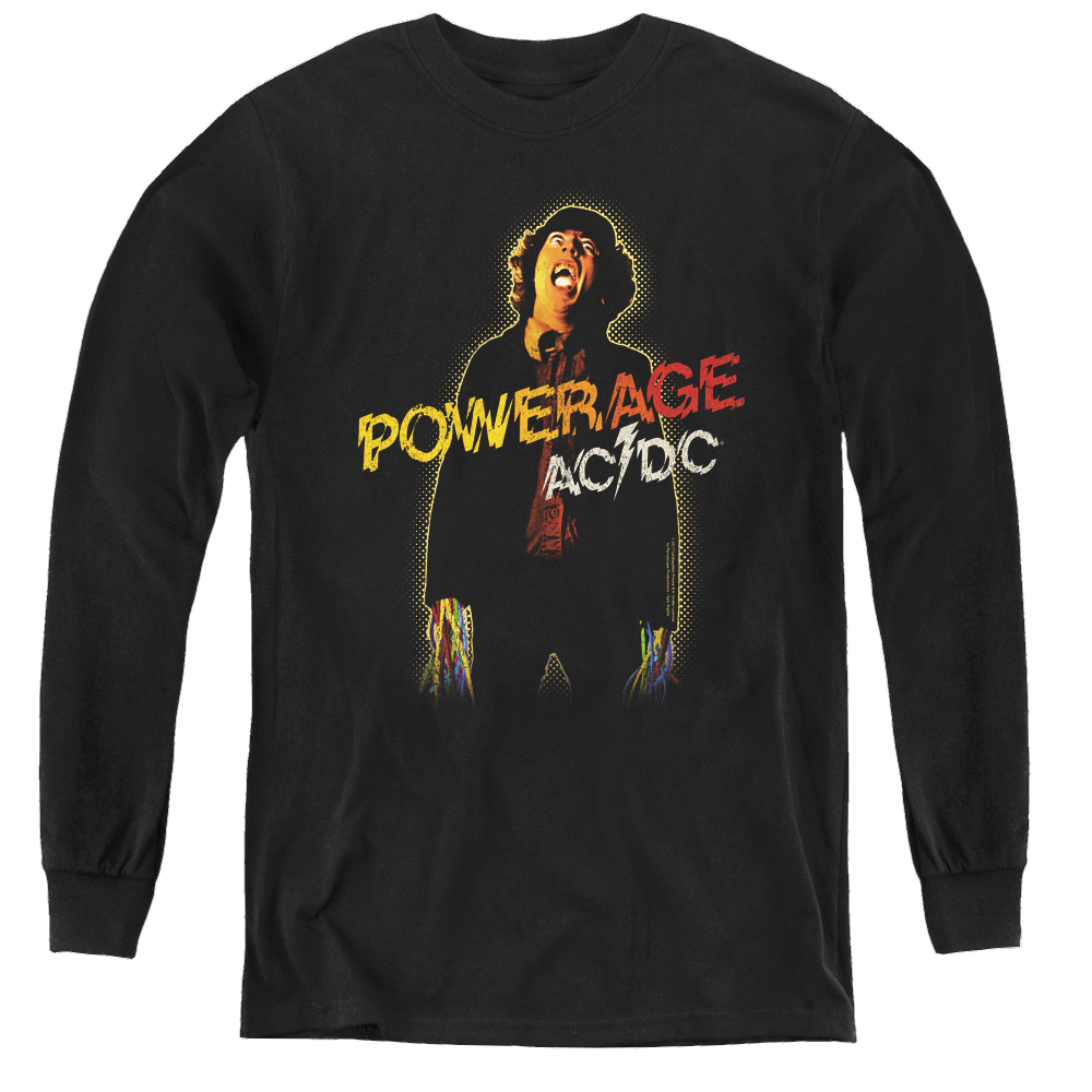 Acdc Powerage - Youth Long Sleeve T-Shirt Youth Long Sleeve T-Shirt ACDC