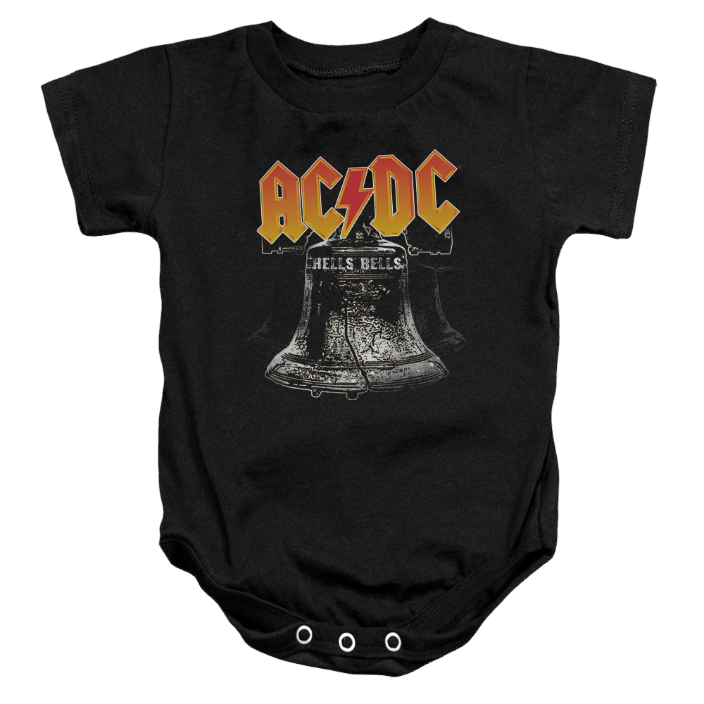 ACDC Acdc Hells Bells - Baby Bodysuit Baby Bodysuit ACDC