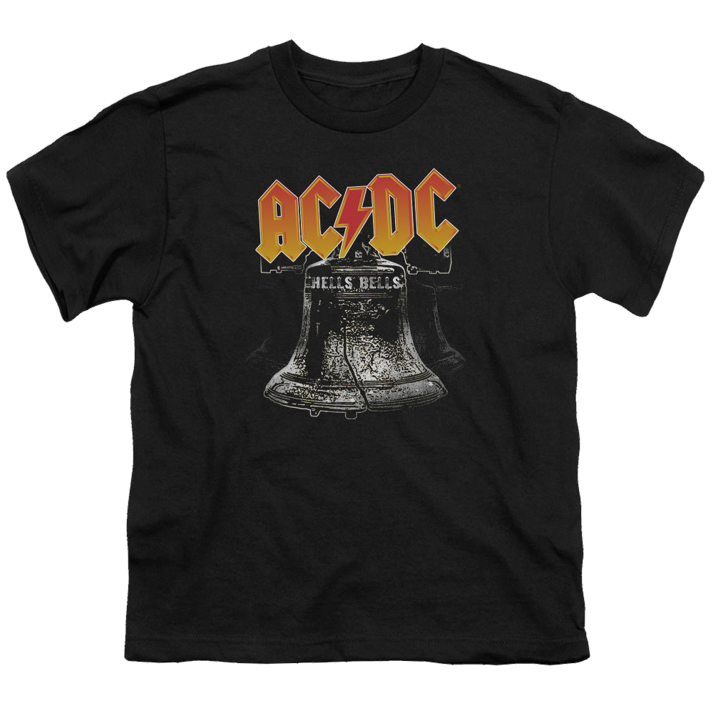 ACDC Acdc Hells Bells - Youth T-Shirt Youth T-Shirt (Ages 8-12) ACDC