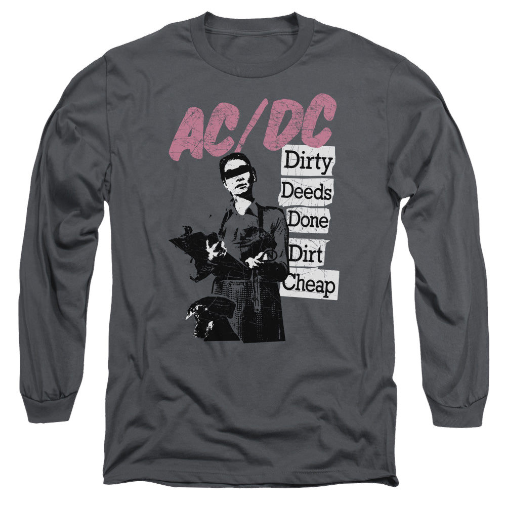 ACDC Acdc Dirty Deeds - Men's Long Sleeve T-Shirt Men's Long Sleeve T-Shirt ACDC