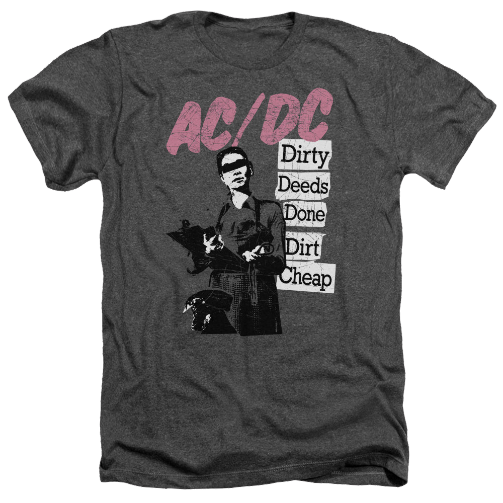 ACDC Acdc Dirty Deeds - Men's Heather T-Shirt Men's Heather T-Shirt ACDC