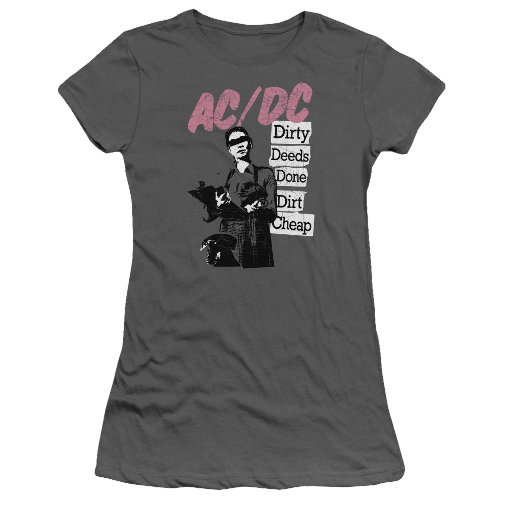 ACDC Acdc Dirty Deeds - Juniors T-Shirt Juniors T-Shirt ACDC