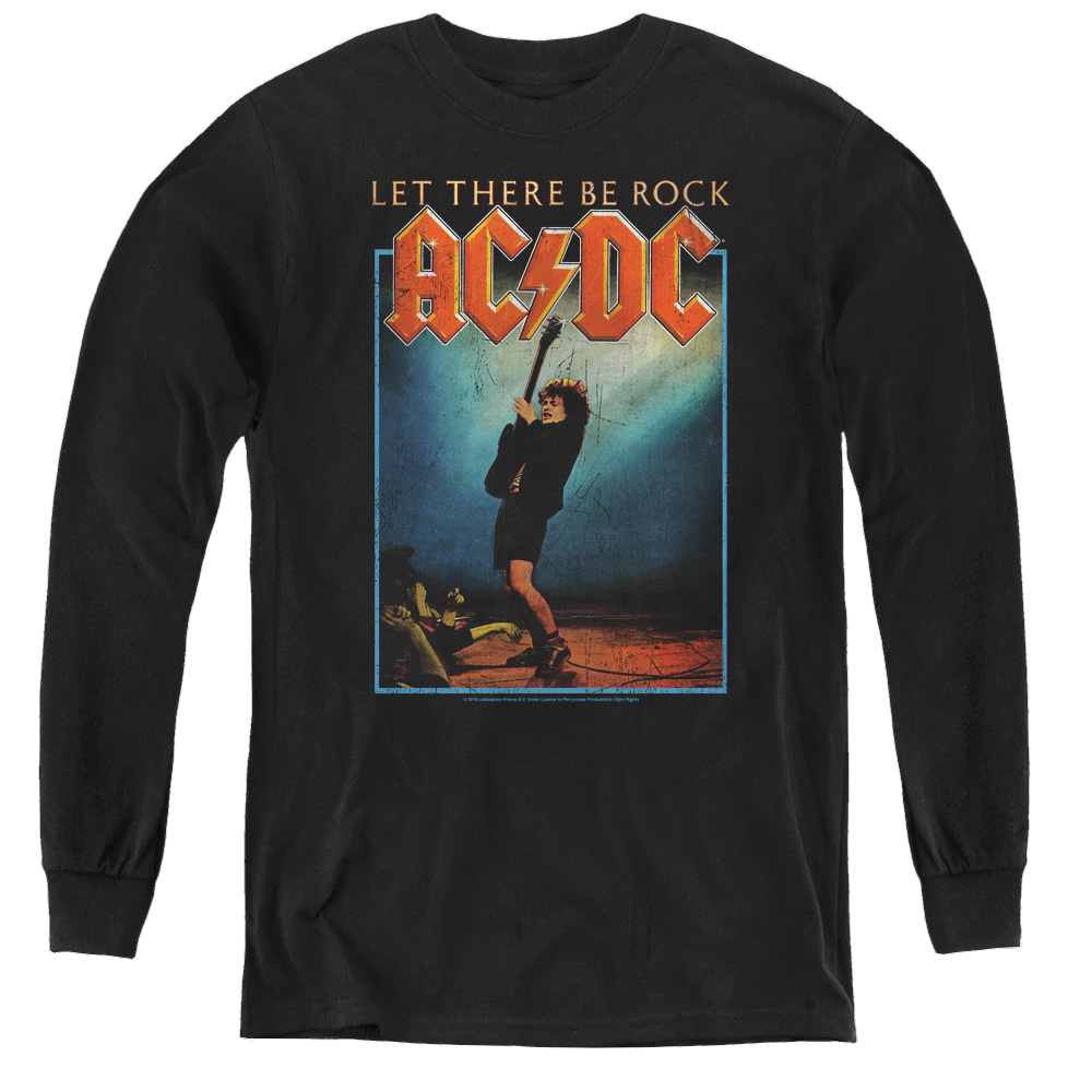 Acdc Let There Be Rock - Youth Long Sleeve T-Shirt Youth Long Sleeve T-Shirt ACDC