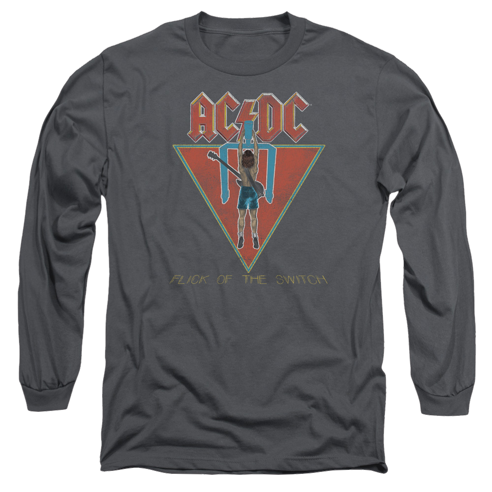 AC/DC Flick Of The Switch - Men's Long Sleeve T-Shirt Men's Long Sleeve T-Shirt ACDC