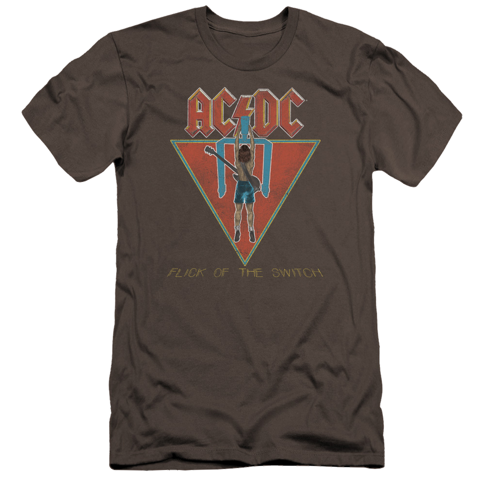AC/DC Flick Of The Switch - Men's Premium Slim Fit T-Shirt Men's Premium Slim Fit T-Shirt ACDC
