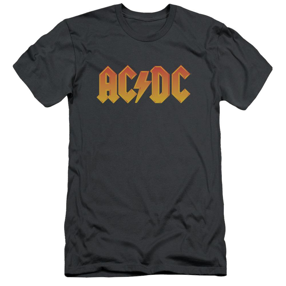 AC/DC Logo - Men's Slim Fit T-Shirt Men's Slim Fit T-Shirt ACDC