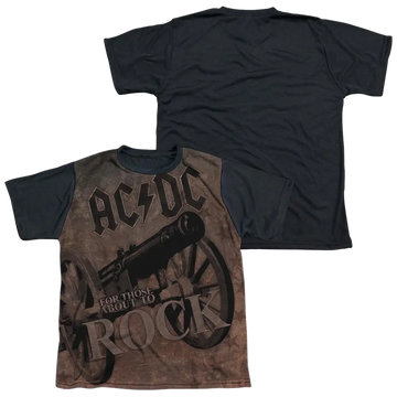 AC/DC We Salute You youth black back t-shirt for ages 8 to 12