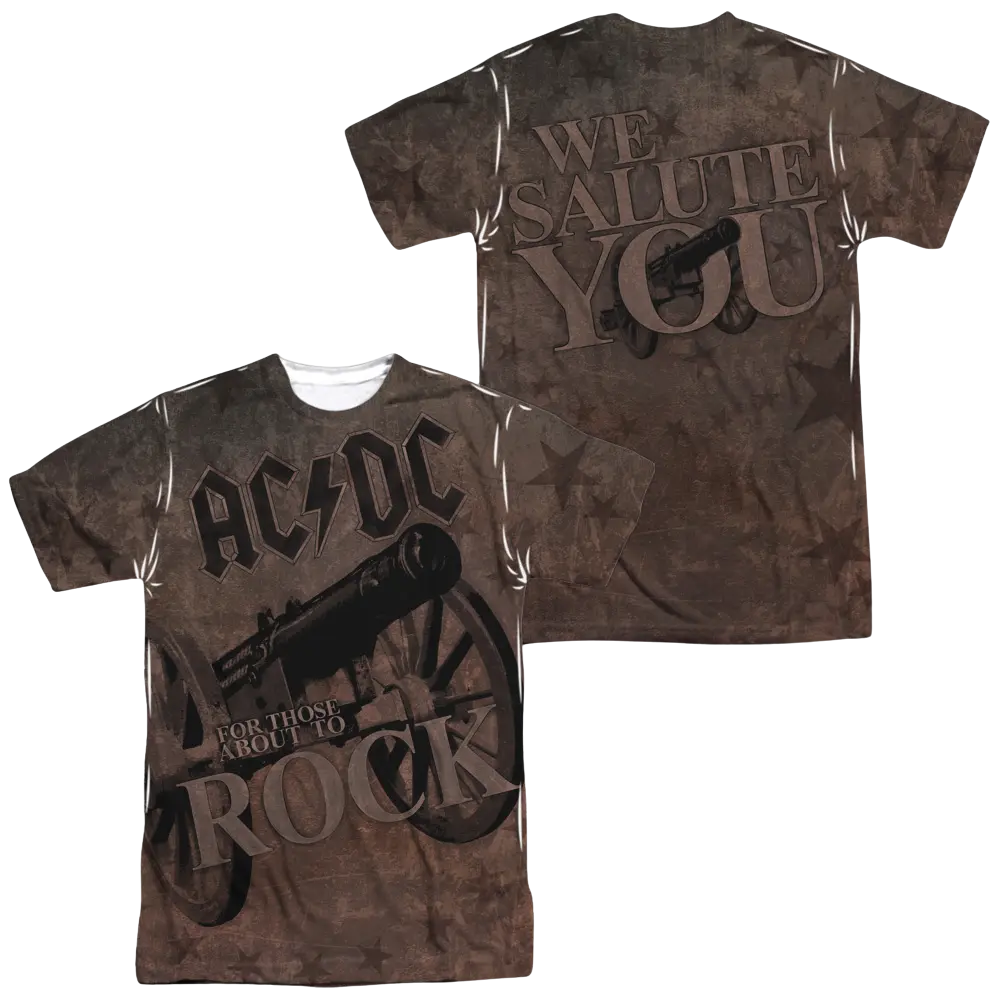 AC/DC We Salute You Men's All Over Print T-Shirt ACDC