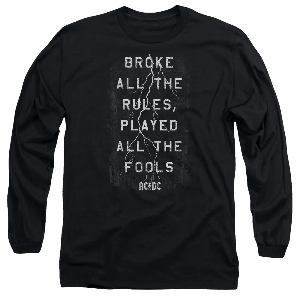 AC/DC Struck - Men's Long Sleeve T-Shirt ACDC