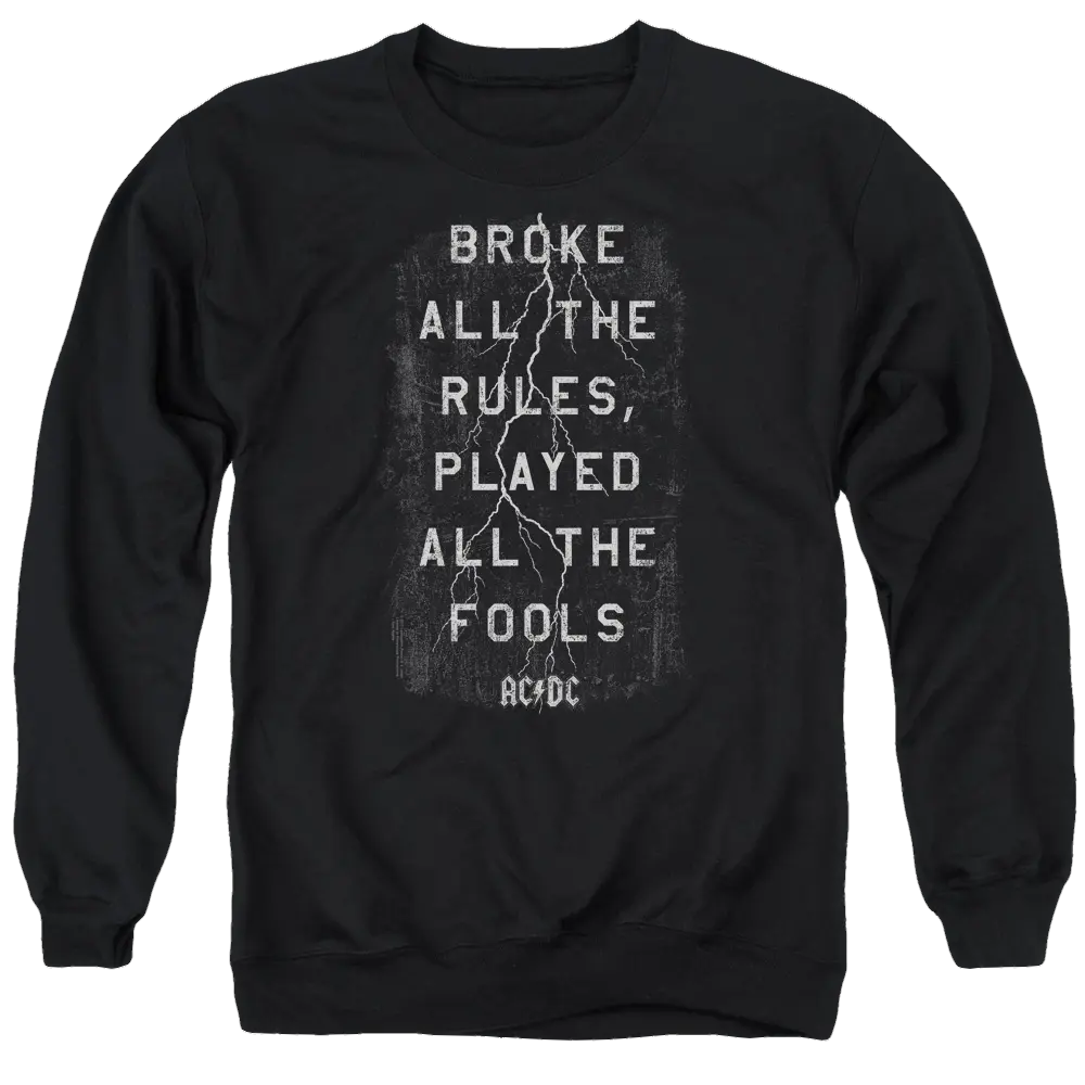 AC/DC Struck - Men's Crewneck Sweatshirt ACDC