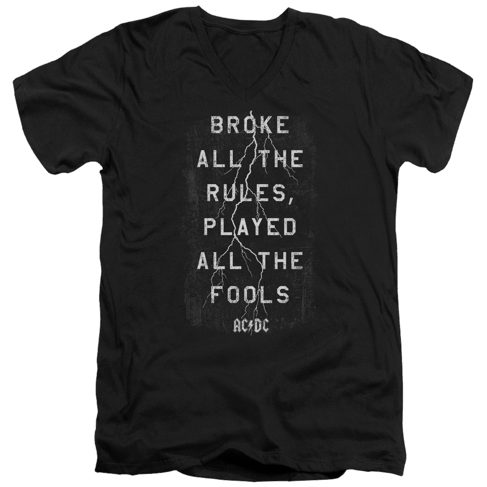 AC/DC Struck - Men's V-Neck T-Shirt Men's V-Neck T-Shirt ACDC