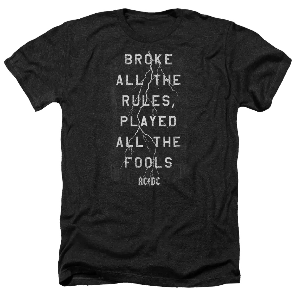 AC/DC Struck - Men's Heather T-Shirt ACDC