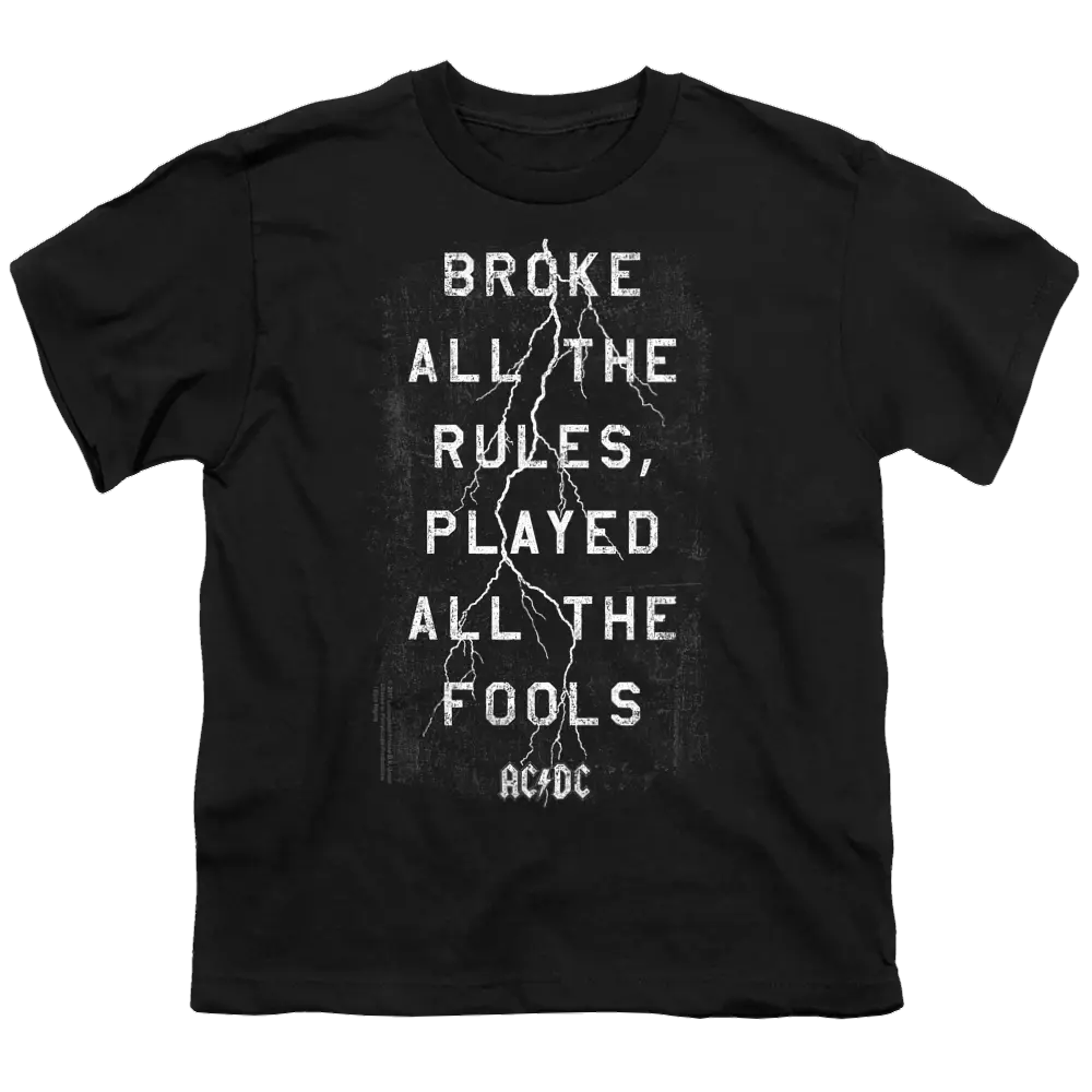AC/DC Struck - Youth T-Shirt (Ages 8-12) ACDC