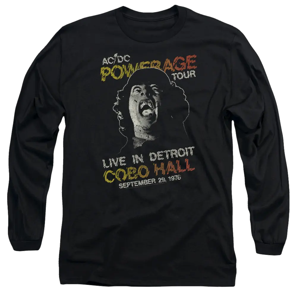 AC/DC Powerage Tour - Men's Long Sleeve T-Shirt ACDC