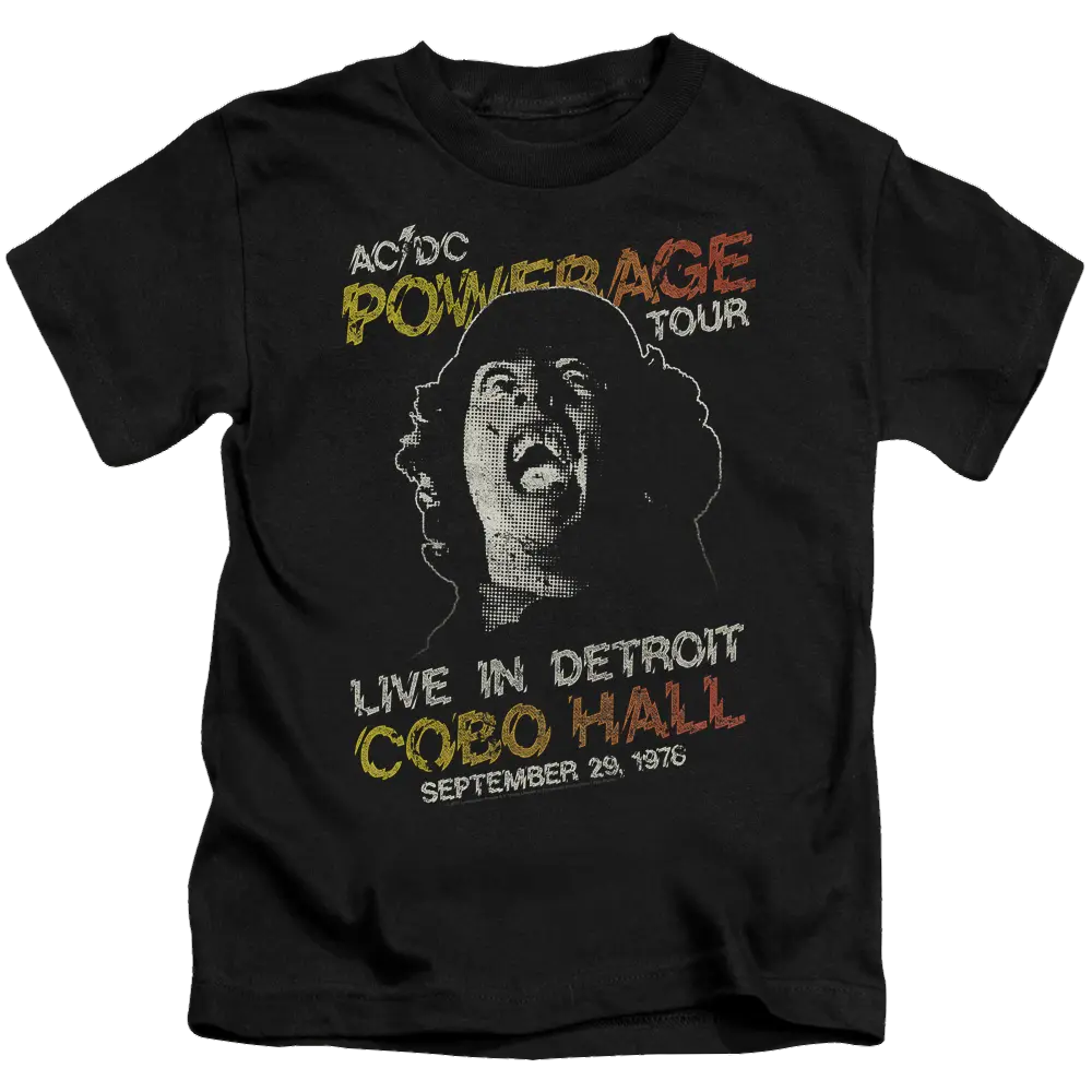 AC/DC Powerage Tour - Kid's T-Shirt (Ages 4-7) ACDC