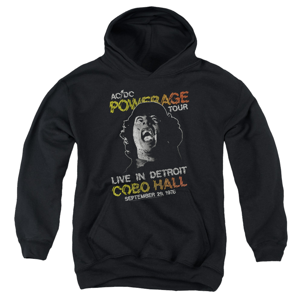 AC/DC Powerage Tour - Youth Hoodie (Ages 8-12) ACDC