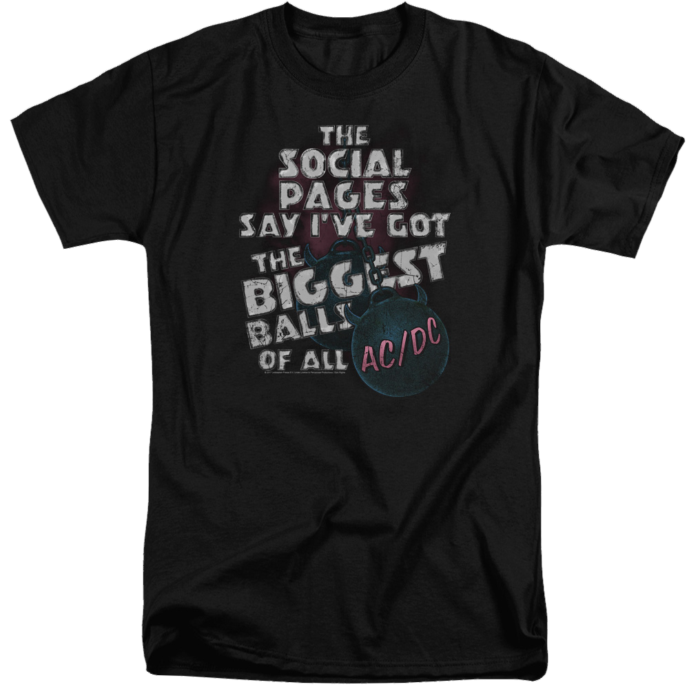 AC/DC Big Balls - Men's Tall Fit T-Shirt Men's Tall Fit T-Shirt ACDC