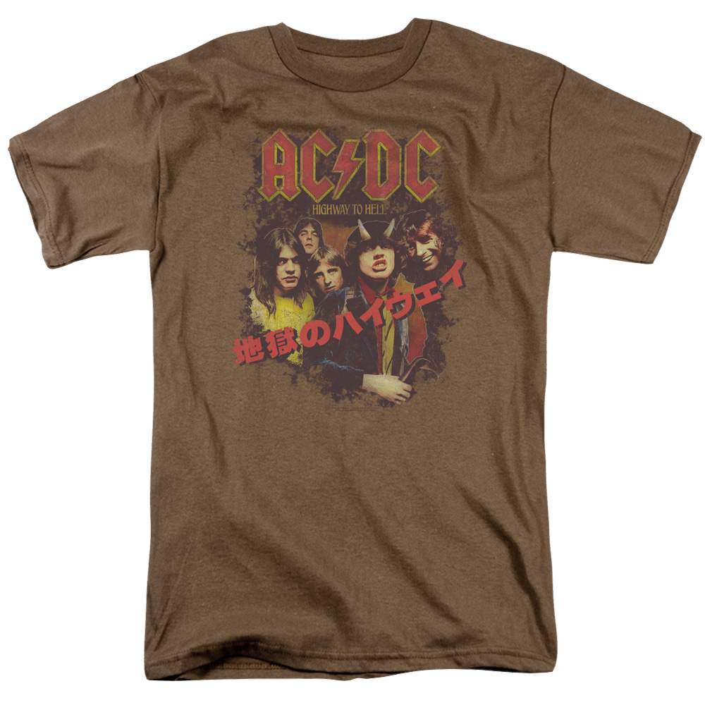 Acdc Highway Kanji - Men's Regular Fit T-Shirt Men's Regular Fit T-Shirt ACDC