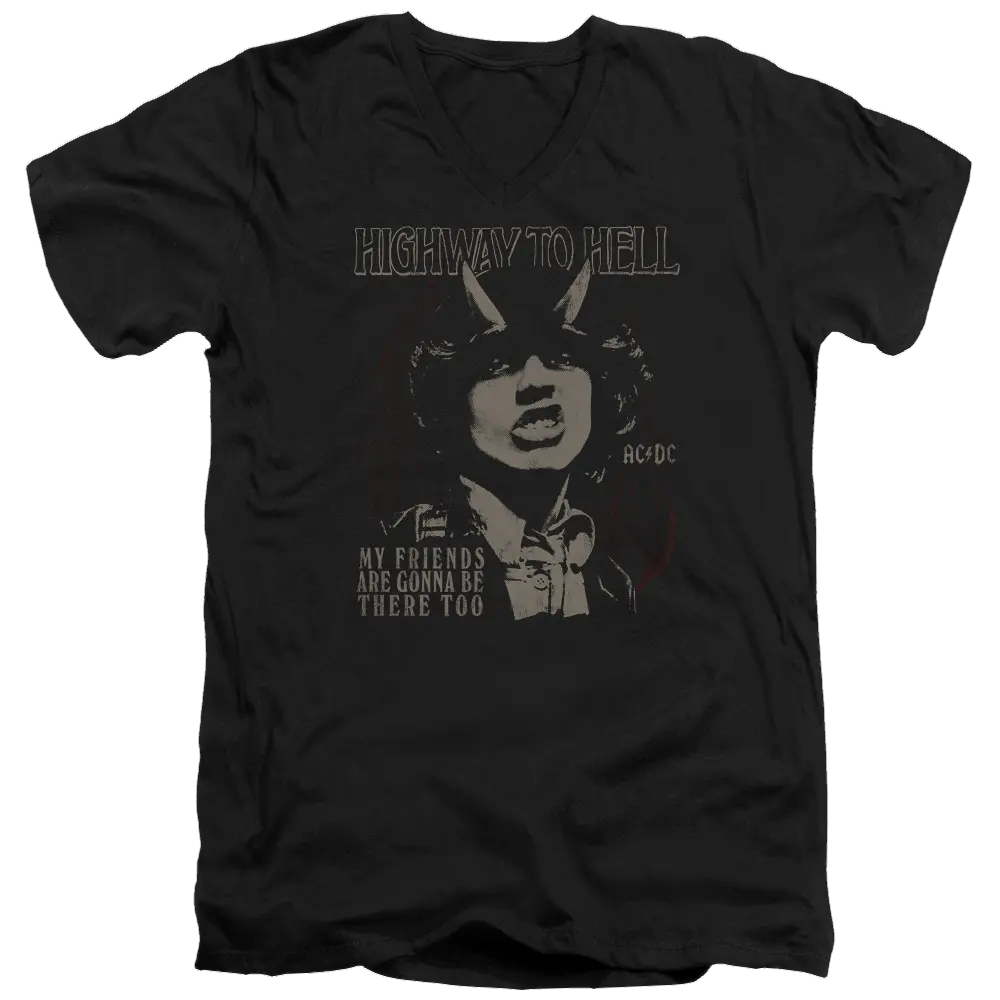 AC/DC My Friends - Men's V-Neck T-Shirt ACDC